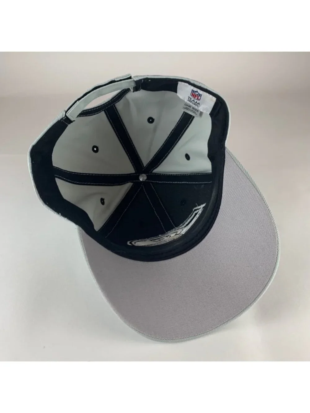 Seatle Seahawks NFL Team Apparel Gray Strapback Adjustable Hat